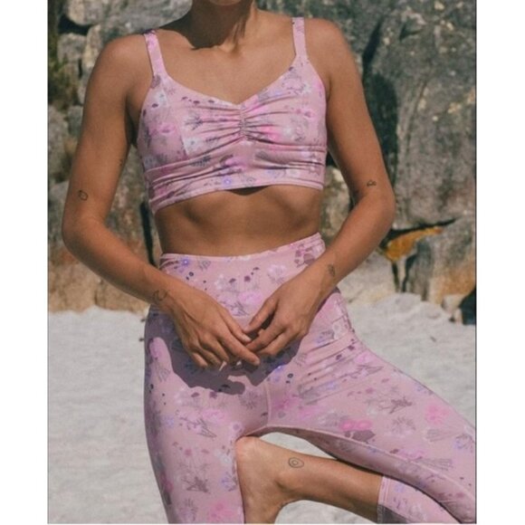 💕SPELL & THE GYPSY💕 Wild Bloom Crop Top ~ Blush Pink Small S NWT - Picture 3 of 16